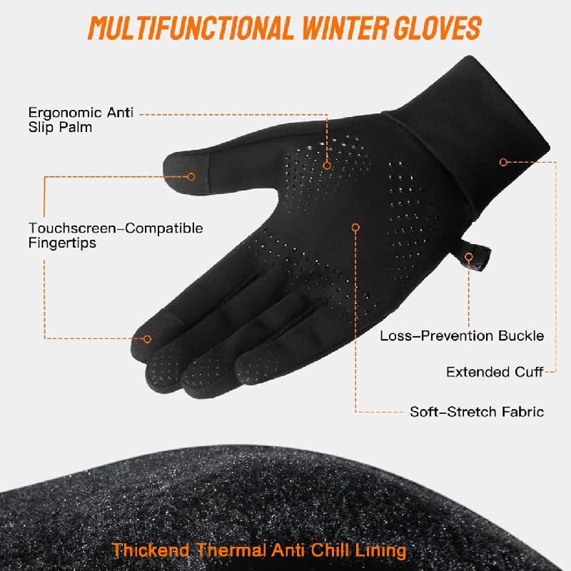 Winter Thermal Lightweight Cycling Glove - Large