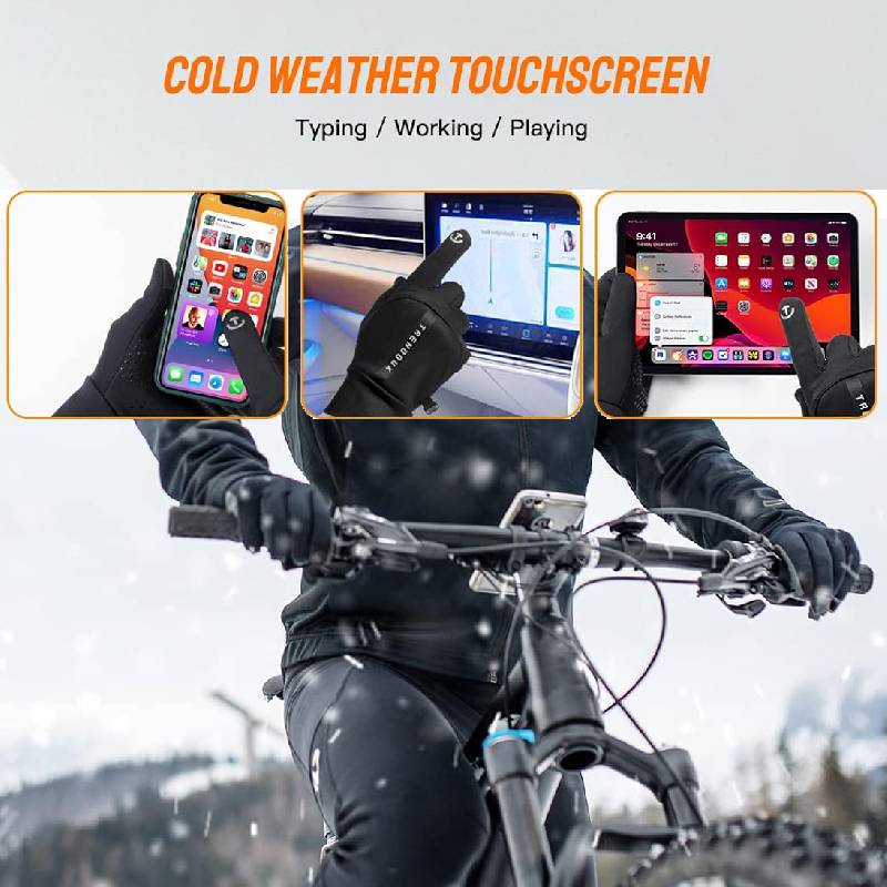 Winter Thermal Lightweight Cycling Glove - Large