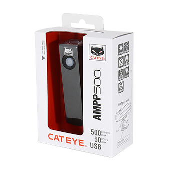 CatEye 500 Front Cycle Light - Rechargeable 
