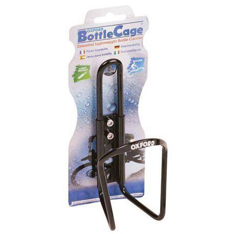 Handlebar Mount Water Bottle Cage Black Alloy