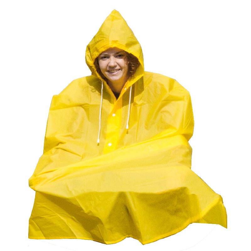 Cycling Rain Cape - Yellow