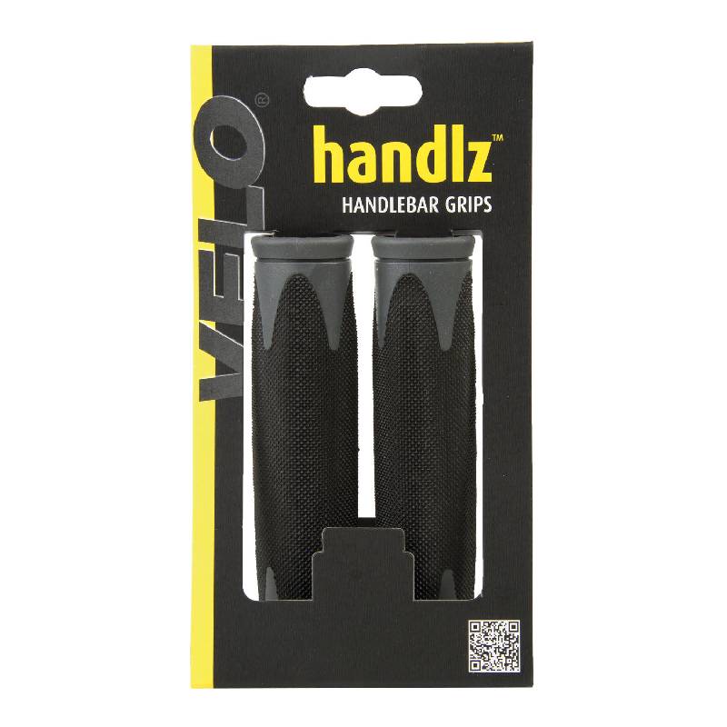 Velo D2 Gel MTB Handlebar Grips - Black